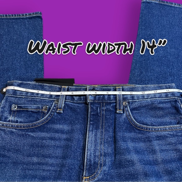 NWT ASKK NY Mid Rise Straight Snip Hem Jeans in Resin. Size 26 👖 - Picture 8 of 14